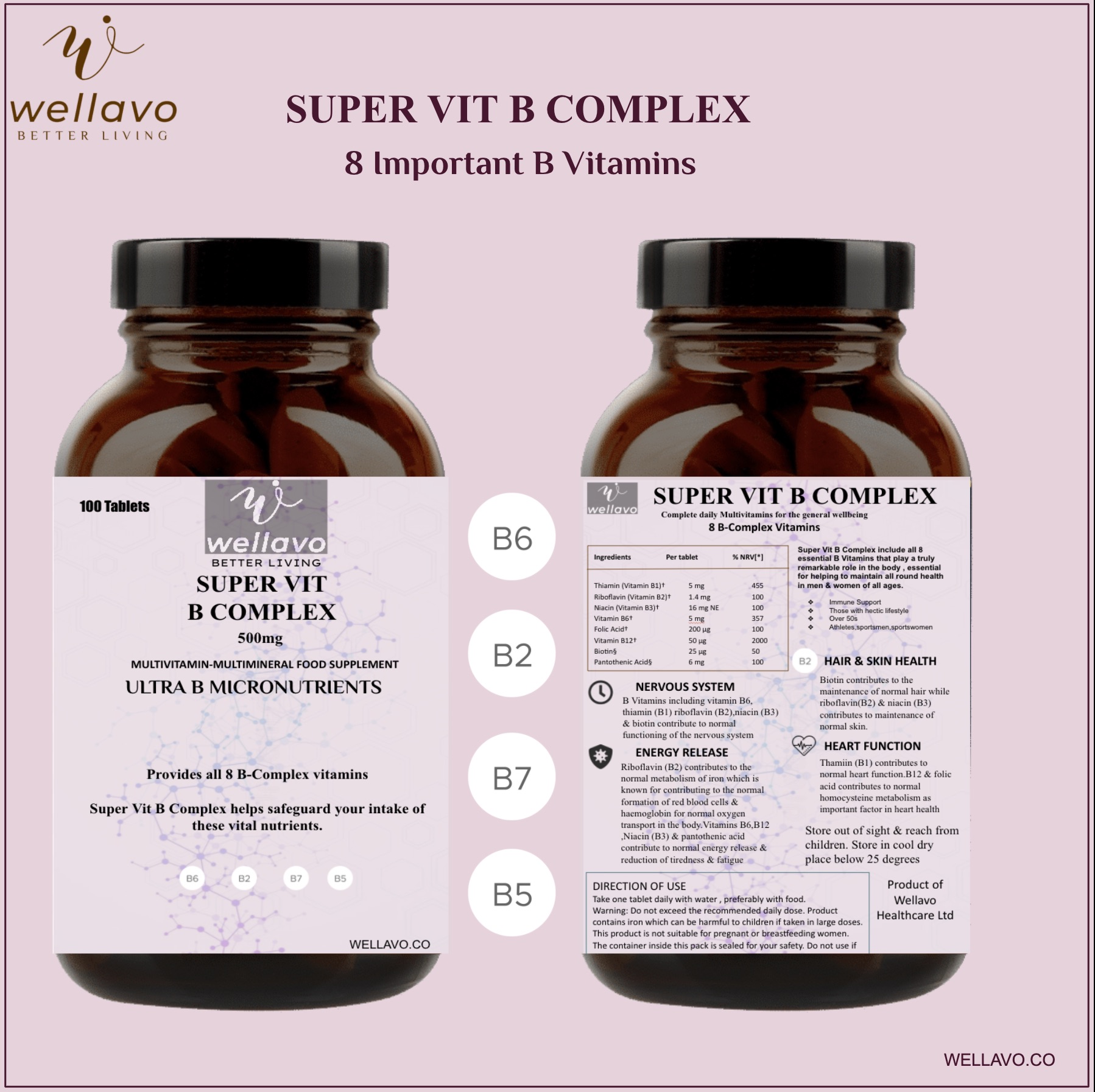 Super VIT B Complex Leafyaroma®